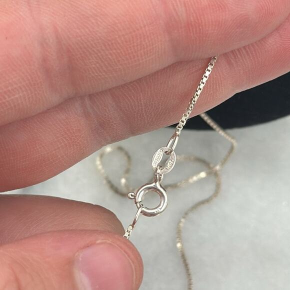 Amazonite Navajo Dine made sterling silver necklace - Picture 5 of 6